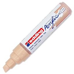 Edding 5000 Acrylic Paint Marker - Warm Beige 255, Cap Off