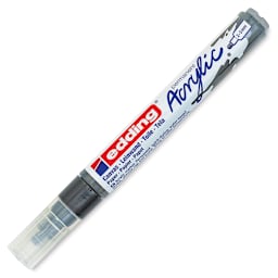 Edding Acrylic Paint Marker - Anthracite 926, Medium, Cap On
