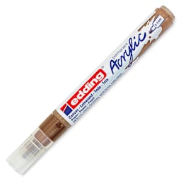 Edding Acrylic Paint Marker - Hazel 919, Medium, Cap On