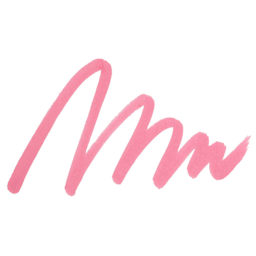 Marvy Uchida Opaque Brush Marker - Bubblegum Pink, swatch