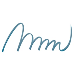 Marvy Uchida Opaque Brush Marker - Metallic Blue swatch