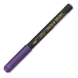 Marvy Uchida Opaque Brush Marker - Metallic Violet (with cap on)