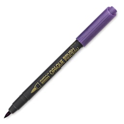 Marvy Uchida Opaque Brush Marker - Metallic Violet