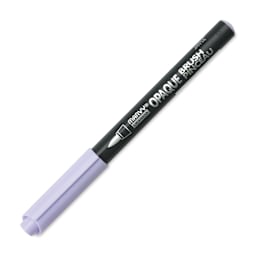 Marvy Uchida Opaque Brush Marker - Wisteria, cap on