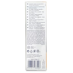 Staedtler Easy Watercolor Brush Pen Set - Flowers, Set of 5 (back of package)