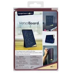 Boogie Board VersaBoard Reusable Writing Tablet - Hickory Red (front of package)