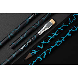 Blackwing Volume 2 The Light and Dark Pencil, close-up of the pencil showing glow in the dark color 