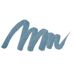 Karin Realbrush Metallic Marker - Blue 8505, swatch