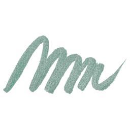 Karin Realbrush Metallic Marker - Green 8535, swatch