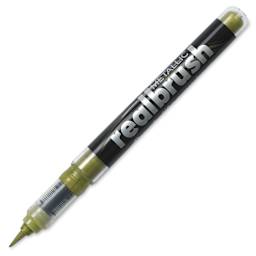 Karin Realbrush Metallic Marker - Gold 8595, cap off