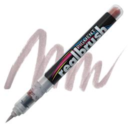 Karin Realbrush Pigment Marker - Warm Grey 2, swatch and marker