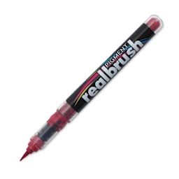 Karin Realbrush Pigment Marker - Burgundy, cap off