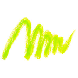 Karin Realbrush Pigment Marker - Sulphur Yellow, swatch