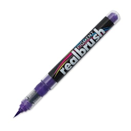 Karin Realbrush Pigment Marker - Aubergine, cap off