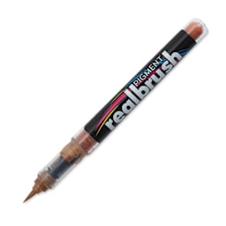 Karin Realbrush Pigment Marker - Cinnamon, cap off