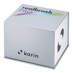 Karin Realbrush Pro Markers - Mega Box, Set of 63, box closed