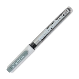 Karin Realbrush Pro Marker - Neutral Grey 2, 4 mm, Brush Tip, cap on