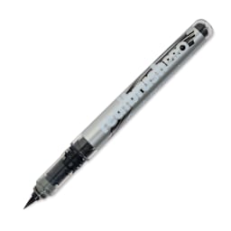Karin Realbrush Pro Marker - Cool Grey 3, 4 mm, Brush Tip, cap off