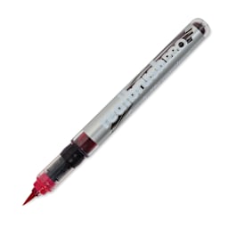 Karin Realbrush Pro Marker - Magenta Red, 4 mm, Brush Tip, cap off