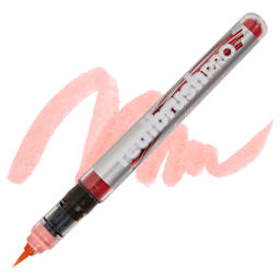 Karin Realbrush Pro Marker - Soft Peach 1, swatch and marker