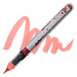 Karin Realbrush Pro Marker - Soft Peach 2, swatch and marker