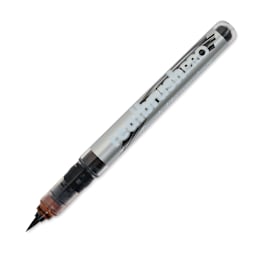 Karin Realbrush Pro Marker - Henna, 4 mm, Brush Tip, cap off