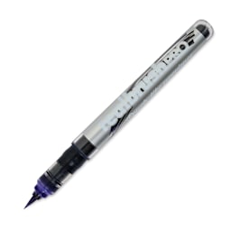 Karin Realbrush Pro Marker - Violet Blue, 4 mm, Brush Tip, cap off
