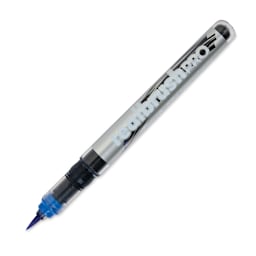 Karin Realbrush Pro Marker - Egyptian Blue, 4 mm, Brush Tip, cap off