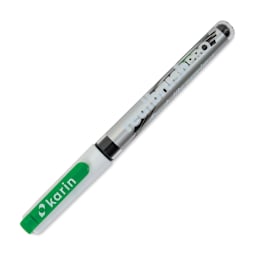 Karin Realbrush Pro Marker - Grass, 4 mm, Brush Tip, cap on