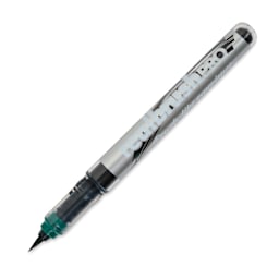 Karin Realbrush Pro Marker - Lush Green, 4 mm, Brush Tip, cap off