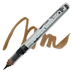 Karin Realbrush Pro Marker - Cinnamon, swatch and marker