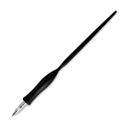 Tom's Studio Flourish Straight Calligraphy Dip Pen - Black