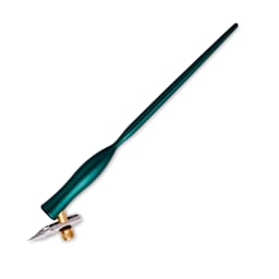 Tom's Studio Flourish Oblique Calligraphy Dip Pen - Ivy, pen