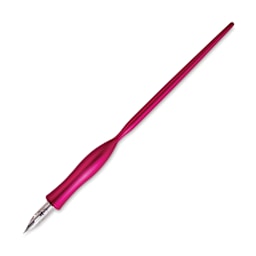 Tom's Studio Flourish Straight Calligraphy Dip Pen - Mulberry, pen