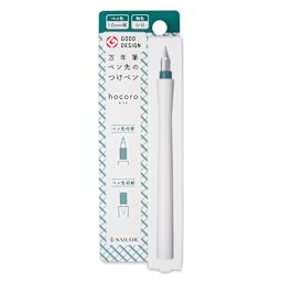 Sailor Hocoro Dip Pen - White, 1 mm Calligraphy Nib, front of package