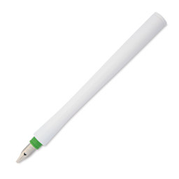 Sailor Hocoro Dip Pen - White, 2 mm Calligraphy Nib, cap off