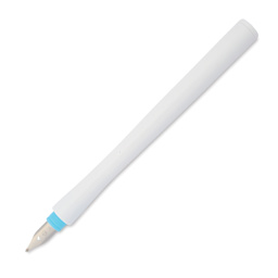 Sailor Hocoro Dip Pen - White, Medium Nib, cap off