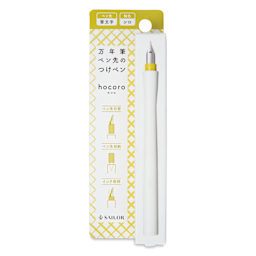 Sailor Hocoro Dip Pen - White, Fude Nib, front of package