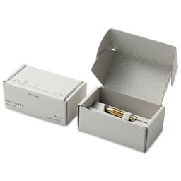 Kakimori Metal Dip Pen Nib - Brass, inside of the packaging