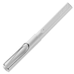 Lamy Safari Note+ Stylus Pen - White Gloss, cap on