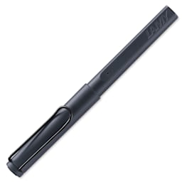 Lamy Safari Note+ Stylus Pen - Steel Black Matte, cap on