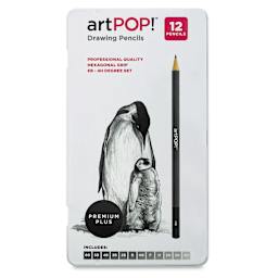 artPOP! Drawing Pencils - Set of 12 (front of tin)
