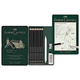 Faber-Castell Pitt Graphite Matte Pencils - Set of 11