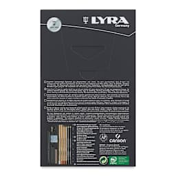 Lyra Rembrandt Sketching Set - Set of 10 (back of package)
