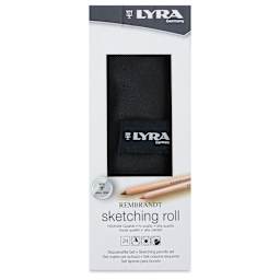 Lyra Rembrandt Sketching Set - Sketching Roll, Set of 24 front of packaging