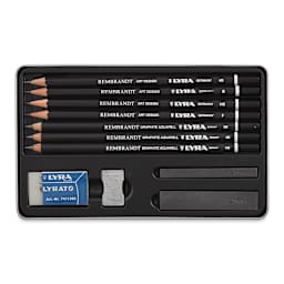 Lyra Rembrandt Graphite Pencils - Set of 11 (set contents)