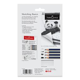Faber-Castell Sketch Basics - Set of 8 (back of package)