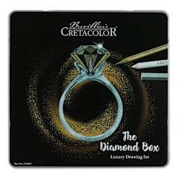 Cretacolor® The Diamond Box Luxury Drawing Set (front of box)