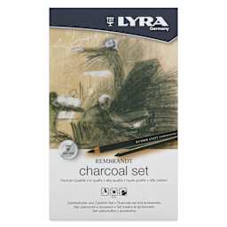 Lyra Rembrandt Charcoal Set, front of the packaging