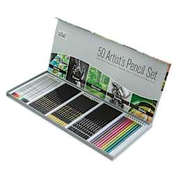 Duomo Artist's Mixed Media Pencils - Set of 50